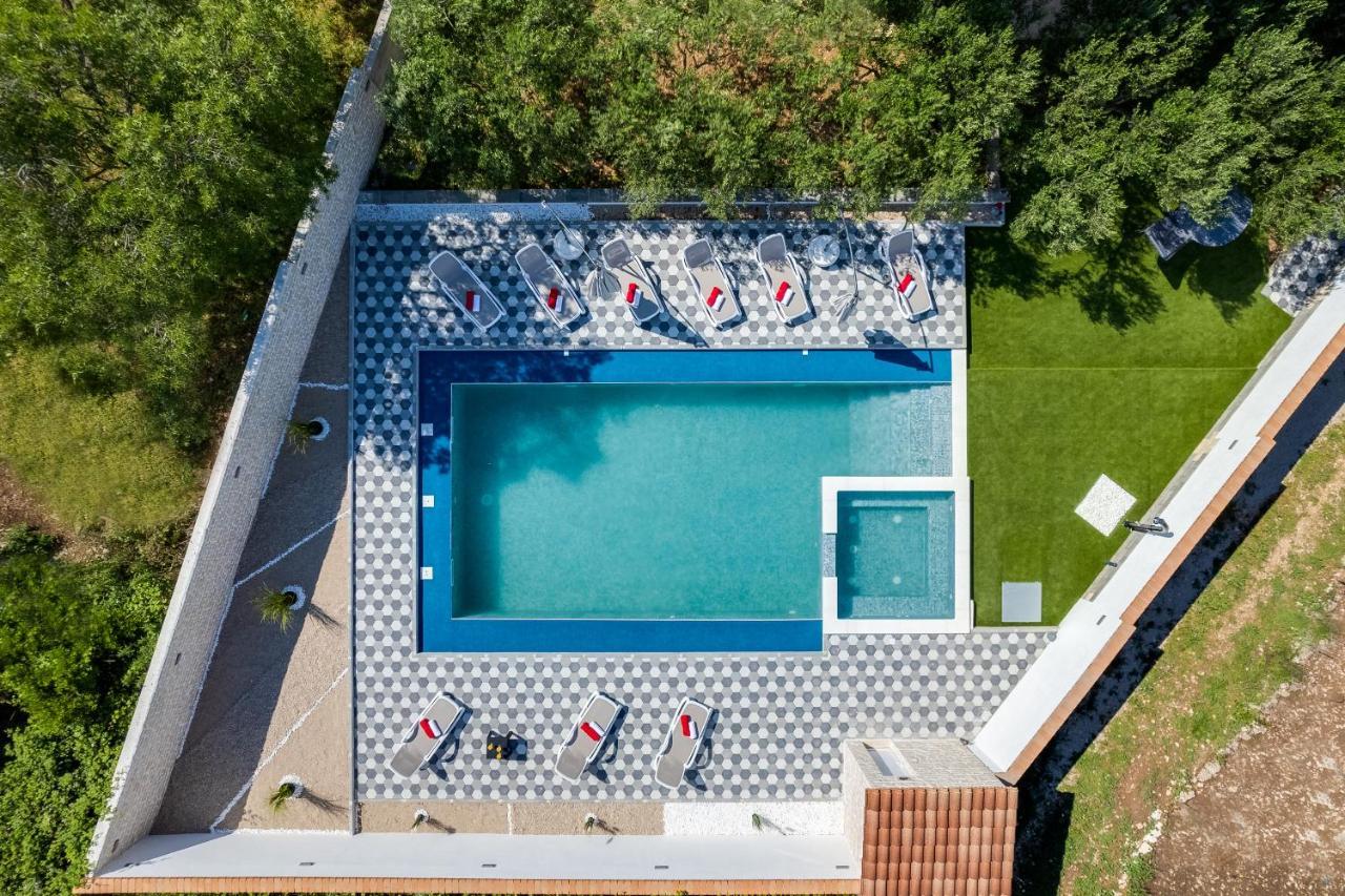 Apartman David S Bazenom Podusje エクステリア 写真